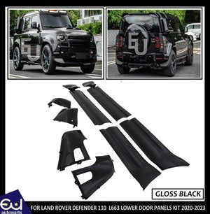 RLANDROVERDEFENDER1102020-23L663LOWERDOORPANELSMOULDINGTRIMBODYKIT