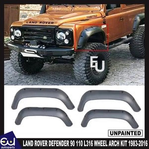 RLANDROVERDEFENDER90110L316WIDEWHEELARCHKITEXTENDEDARCHEUNPAINTED