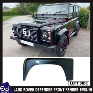 RLANDROVERDEFENDERTDCIALUMINIUMFRONTLEFTPASSENGEROUTERFENDER98-16