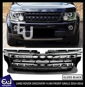 RLANDROVERDISCOVERY4FRONTBUMPERGRILLEGRILLFACELIFTLR42014-17BLACK