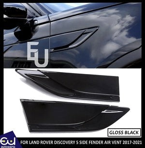 RLANDROVERDISCOVERY52017-2022GLOSSBLACKSIDEFENDERAIRVENTWINGTRIM