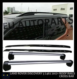 RLANDROVERDISCOVERY5L4622017+ROOFRAILSRACKCROSSBARSOEMSTYLE