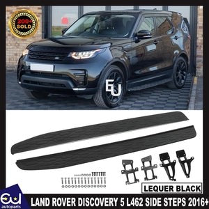 RLANDROVERDISCOVERY5L462SIDESTEPSRUNNINGBOARDS100%LEQUERBLACK16+