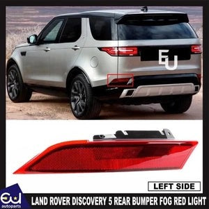 RLANDROVERDISCOVERY5REARFOGREDLIGHTLEDLAMPLHLEFTBUMPERREFLECTOR