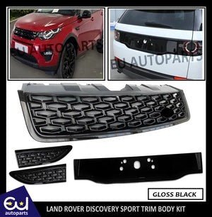 RLANDROVERDISCOVERYSPORT14-19BLACKPACKKITTRIMSGRILLEVENTS20+LOOK