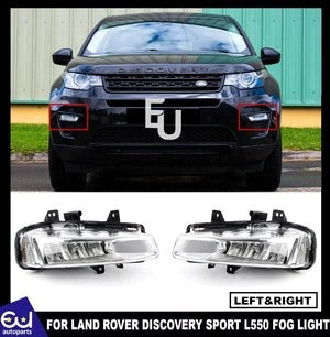 RLANDROVERDISCOVERYSPORTL55014-19FRONTRIGHTLEFTBUMPERFOGLIGHTLAMP