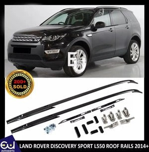 RLANDROVERDISCOVERYSPORTL550BLACKROOFRAILSBARSKITOEMSTYLE2014+