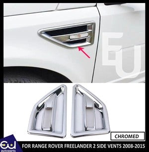 RLANDROVERFREELANDER2L359FRONTWINGAIRINTAKESIDEVENTCHROMEGRILLE