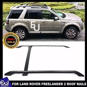 RLANDROVERFREELANDER2L359ROOFRAILSCROSSBARRACKBLACKOEMSTYLE06-14