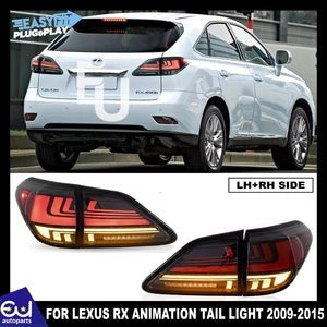 RLEXUSRX350450H2010-2015FULLLEDSEQUENTIALTAILLAMPLIGHTSW/ANIMATION