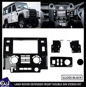 RLRDEFENDERDOUBLEDINSTEREOKITDASHBOARDSOUNDSYSTEMPANELBLACK07-16