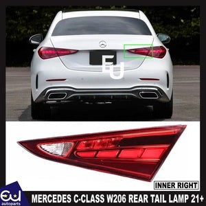 RMERCEDES-BENZCCLASSW206REARINNERTAILLIGHTLAMPRIGHTDRIVERSIDE21+