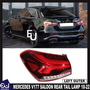 RMERCEDESA-CLASSW177V177SALOONOUTERLEFTPASSENGERREARTAILLIGHTLAMP