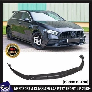 RMERCEDESACLASSW177A35A45AMGLINEBSTYLEFRONTSPLITTERLIPSOILER18+
