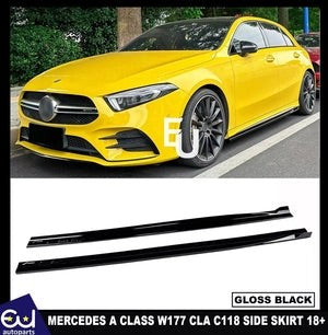 RMERCEDESACLASSW177CLAC118SIDESKIRTAMGLINEEXTENSIONBLADEGLOSS18+
