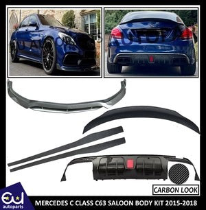 RMERCEDESBENZC63W20515-18BODYKITBODYKITFRONTSPLITTERLIPDIFFUSER