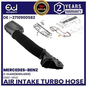 RMERCEDESBENZCCLASSW204C180AIRINTAKEHOSEPIPEFILTERA2710900582