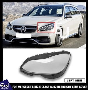 RMERCEDESBENZECLASSW212S21213-2016HEADLIGHTLAMPGLASSLENSCOVERLEFT