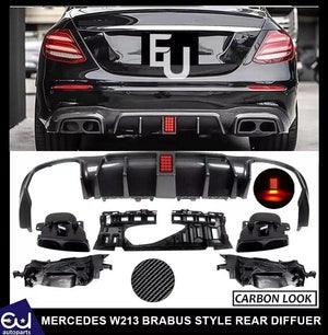 RMERCEDESBENZECLASSW213AMGC63REARBUMPERDIFFUSERAMGF1LIGTHSTYLE