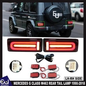 RMERCEDESBENZGCLASSG500W463BRAKELEDTAILLIGHTLAMPSET1990-2018