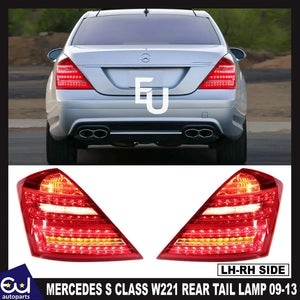 RMERCEDESBENZSCLASSRIGHTLEFTW221REARTAILLIGHTLAMPSET09-13