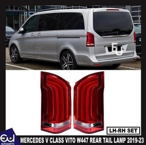 RMERCEDESBENZVCLASSVITOW447REARTAILLIGHTLAMPLEFTRIGHTSET19-2023