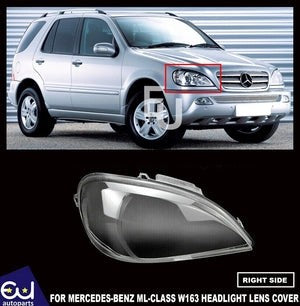 RMERCEDESBENZW163ML-CLASS02-05HEADLIGHTXENON&HALOGENRIGHTLENSCOVER