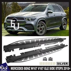 RMERCEDESBENZW167V167GLESILVERSIDESTEPSRUNNINGBOARDS5DOOR2018ON