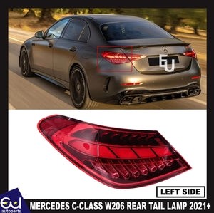 RMERCEDESC-CLASSW206REAROUTERTAILLIGHTLAMPLEFTPASSENGERSIDE21+