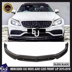 RMERCEDESC63FRONTSPLITTERLIPAMGW205A205C205BBSF1LOOK2015-2018