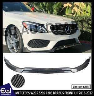 RMERCEDESCCLASSA205W205C205AMGLOOKBBSF1STYLEFRONTSPLITTERLIP