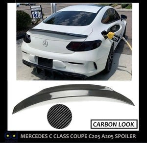 RMERCEDESCCLASSCOUPEC205A205RENNTECHLOOKREARBOOTSPOILERLIPCARBON