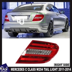 RMERCEDESCCLASSW204C250C63REARTAILLIGHTLAMPLEDRIGHTSIDE2011-2014