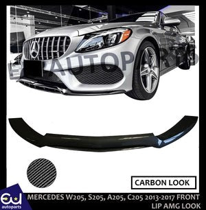 RMERCEDESCCLASSW205A205C205S205C43AMGLOOKFRONTSPLITTERLIP13-18