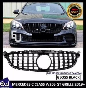 RMERCEDESCCLASSW205C205GRILLEGRILLPANAMERICANAGTGLOSS2019+FACELIFT
