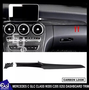 RMERCEDESCGLCCLASSW205C205X253DASHBOARDTRIMLEFTCARBONPANELCOVER