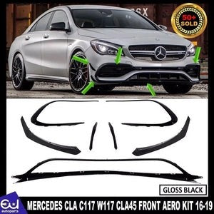 RMERCEDESCLAC117W117CLA45FRONTLIPAIRKNIFESPLITTERAEROKITCANARD