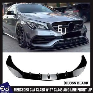RMERCEDESCLACLASSW117CLA45AMGLINEFRONTSPLITTERSPOILERLIP16-19
