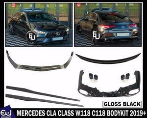 RMERCEDESCLACLASSW118C118BODYKITBODYKITFRONTLIPSKIRTDIFFUSER19+