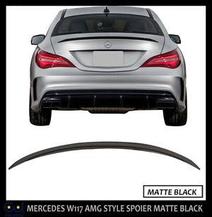 RMERCEDESCLAW117C117AMGSTYLEREARTRUNKBOOTSPOILERLIPMATTEBLACK