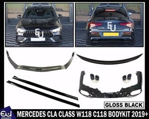 RMERCEDESCLAW118C118BODYKITBODYKITFRONTLIPSPLITTERREARDIFFUSER19+