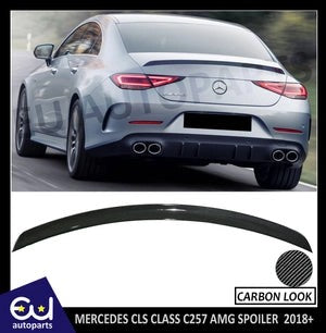 RMERCEDESCLSCLASSC257AMGBOOTSPOILERTRUNKLIDLIP2018+CARBONLOOK