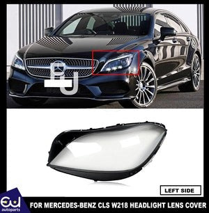RMERCEDESCLSW218C218HEADLIGHTLENSLEFTSIDEPASSENGERSSIDE2014-2018