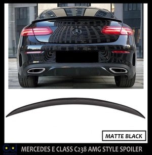 RMERCEDESECLASSC238COUPEE63SAMGSTYLEBOOTSPOILERMATTEBLACKSTYLE
