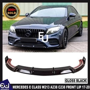 RMERCEDESECLASSW213A238C238BBSF1LOOKFRONTSPLITTERLIPGLOSSBLACK