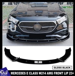 RMERCEDESECLASSW214AMGLINE2023+FRONTSPLITTERLIPBUMPERSPOILERGLOSS