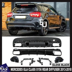 RMERCEDESGLACLASSX156AMGGLA45ED1LOOKREARDIFFUSERTAILPIPES2013-2018