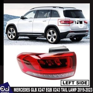 RMERCEDESGLBX247EQBX243LEFTPASSENGERSIDETAILLIGHTOUTERLAMP19-23