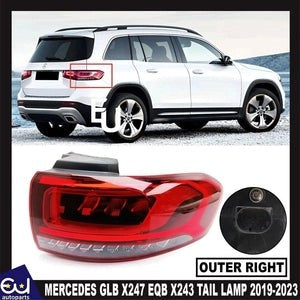 RMERCEDESGLBX247EQBX243RIGHTDRIVERSIDETAILLIGHTOUTERLAMP19-23