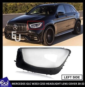 RMERCEDESGLCW253C253FRONTHEADLIGHTLENSCOVERSLEFTPASSENGERSIDE20-22